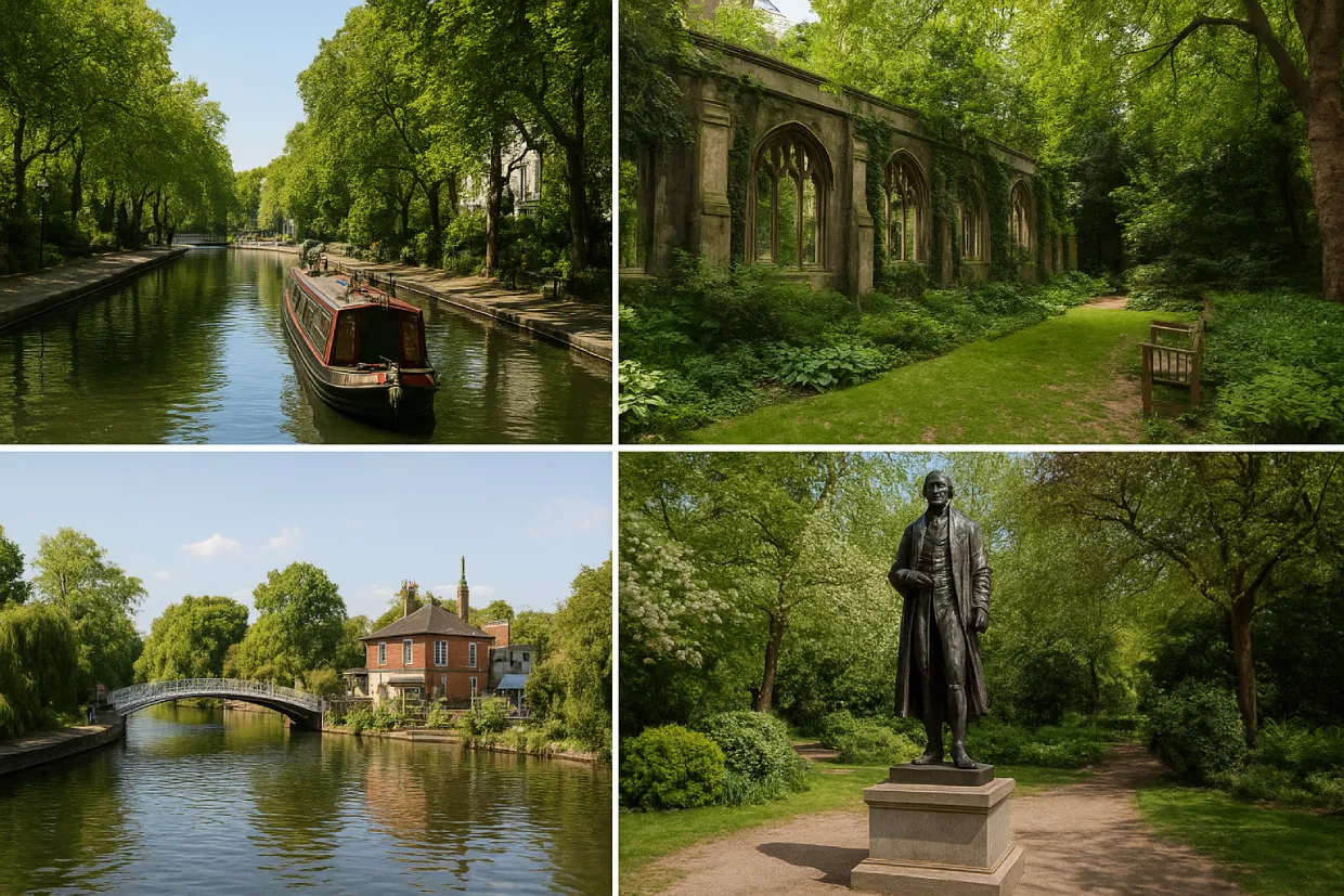 scenic hidden gems and gardens on a peaceful trip to london england beyond the usual tourist attractions.