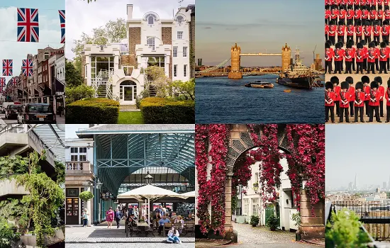 Tourist attraction places in London