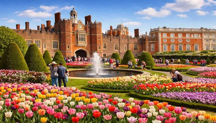 Hampton Court Palace Tulip Festival